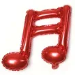 balon foliowy nuta podwojna czerwony 16 shp
