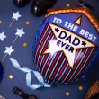 balon foliowy odznaka to the best dad ever partypal 23 shp
