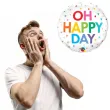 balon foliowy oh happy day qualatex 18 rnd