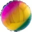 balon foliowy okragly gradient funny fashion 18 rnd