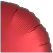 balon foliowy okragly satynowy czerwony amscan 17 rnd