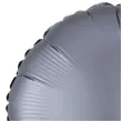 balon foliowy okragly satynowy grafitowy amscan 17 rnd