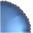 balon foliowy okragly satynowy niebieski jasny amscan 17 rnd