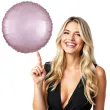 balon foliowy okragly satynowy rozowy jasny amscan 17 rnd