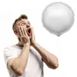 balon foliowy okragly srebrny flexmetal 9 rnd