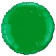 balon foliowy okragly zielony flexmetal 18 rnd