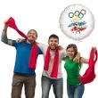 balon foliowy olimpiada paryz 2024 sport bialy 18 rnd