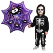 balon foliowy pajak na pajeczynie fioletowy amscan 22 shp