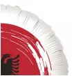 balon foliowy panstwa swiata albania bialy 18 rnd