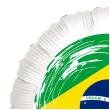 balon foliowy panstwa swiata brazylia bialy 18 rnd