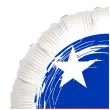 balon foliowy panstwa swiata chile bialy 18 rnd
