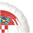 balon foliowy panstwa swiata chorwacja bialy 18 rnd