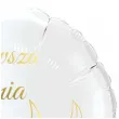 balon foliowy pierwsza komunia swieta golabek bialo zloty czakos 18 rnd