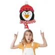 balon foliowy pingwin w czerwonej czapeczce grabo 34 shp