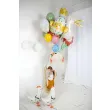 balon foliowy piskle w pisance mix partydeco 22 shp