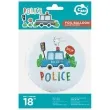 balon foliowy police radiowoz godan 18 rnd