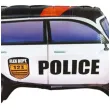 balon foliowy policyjny pojazd flexmetal 24 shp