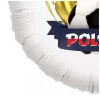 balon foliowy polska pilka polska z pucharem bialy 18 rnd