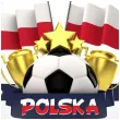 balon foliowy polska pilka polska z pucharem bialy 18 rnd