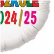 balon foliowy przedszkole 2024 25 bialy 18 rnd