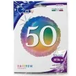 balon foliowy rainbow liczba 50 grabo 18 rnd