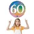 balon foliowy rainbow liczba 60 grabo 18 rnd