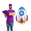 balon foliowy rakieta kosmiczna partypal 29 shp