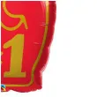 balon foliowy reka kibica numer jeden qualatex 37 rnd