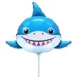 balon foliowy rekin niebieski flexmetal 14 shp