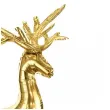 balon foliowy renifer swiateczny stojacy zloty partydeco 43 shp