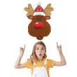 balon foliowy renifer w czerwonej czapeczce grabo 34 shp