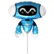 balon foliowy robot niebieski flexmetal 14 shp