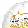 balon foliowy rok szkolny 2024 25 wita was bialy 18 rnd