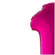 balon foliowy rozowa radosc cyfra 1 rozowy funnyfashion 41 dgt