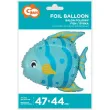 balon foliowy rybka niebieski godan 18 shp