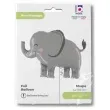 balon foliowy safari slon betallic 44 shp