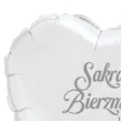 balon foliowy sakrament bierzmowania golebica bialo srebrny 18 hrt