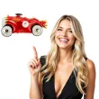 balon foliowy samochod z piorunem czerwony partydeco 36 shp