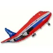 balon foliowy samolot czerwony flexmetal 24 shp