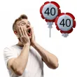 balon foliowy samopompujacy 40 urodziny traffic top ten 3 rnd