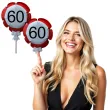 balon foliowy samopompujacy 60 urodziny traffic top ten 3 rnd