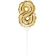 balon foliowy samopompujacy cyfra 8 zloty godan 9 dgt