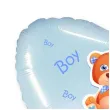 balon foliowy serce baby boy mis dekoracja na baby shower niebieski ombre 18 hrt