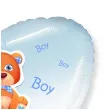 balon foliowy serce baby boy mis dekoracja na baby shower niebieski ombre 18 hrt