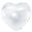 balon foliowy serce bialy partydeco 24 hrt