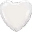 balon foliowy serce bialy qualatex 9 hrt