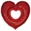 balon foliowy serce czerwone flexmetal 24 hrt