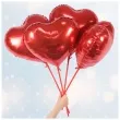 balon foliowy serce czerwony 7 7 10 hrt