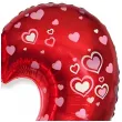 balon foliowy serce czerwony flexmetal 14 hrt