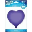 balon foliowy serce fioletowy godan 18 hrt
